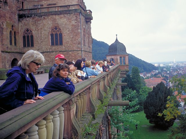 16-2 Old Castle, Heidelberg, Germany, October 2000/ Bessa R Elmar 35mm Kodak EBX