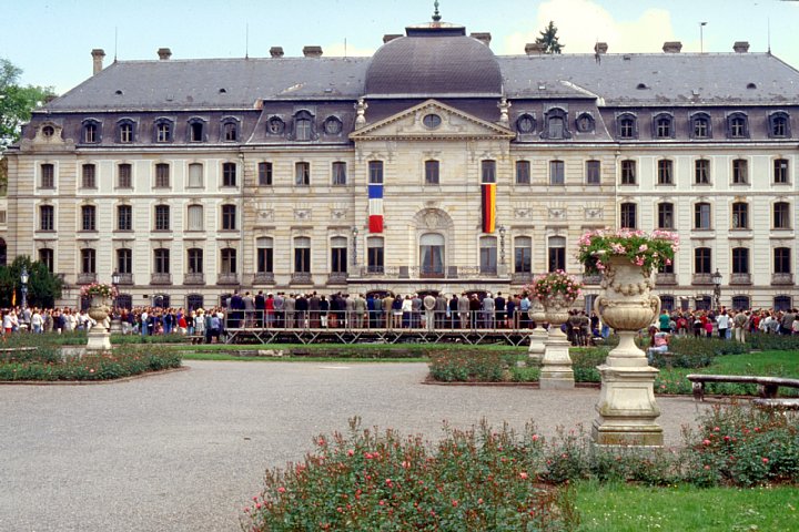 33-1 Schloss, Donaueschingen, Germany June 1996/ Pentax MX Takmar 50mm Kodak EB-2
